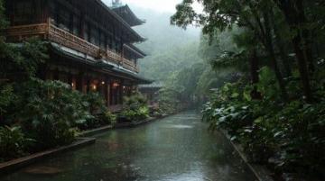 武漢江夏金口老碼頭的魅力風光