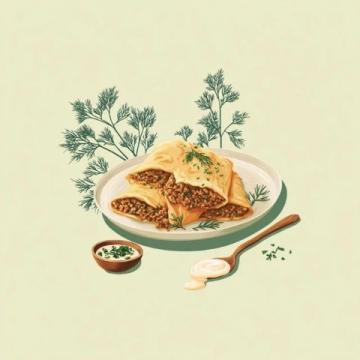 讓煙火氣滿滿的廚房里，瞬間帶來心底的溫暖與滿足的烙死面餅