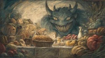 星際奇幻美食記:圓頂龍肉與盜龍賽跑的美食盛宴