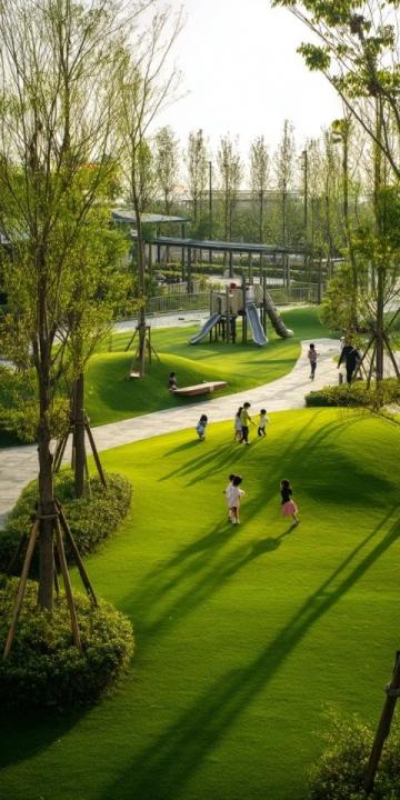 藏不住啦！北京周末新聚點通州綠心公園
