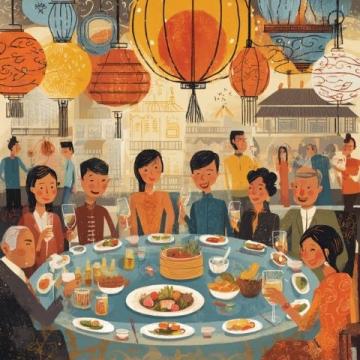 歡樂美食，歡樂濱都，在金秋的九月，迎來濱都美食廣場5周歲了！