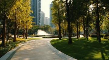 屈原公園點綴沅江畔，常德城里的璀璨明珠