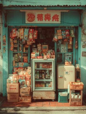 一家二合一的小吃店(一家有福建戶口的小吃店)