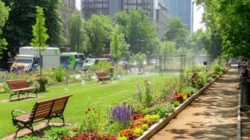 淮南市大型綜合性公園——龍湖公園:山水美景與休閑娛樂兼備