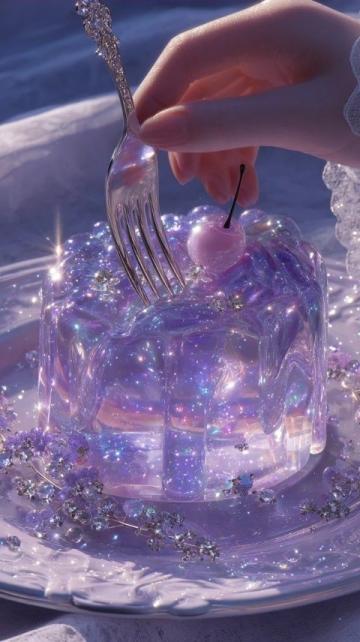 櫻花水晶糕,春日凝萃的夢(mèng)幻甜韻