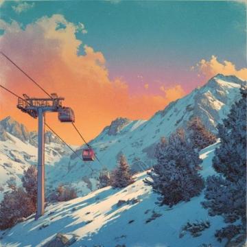 一早便來到雪場，似乎比去年的天氣冷了許多