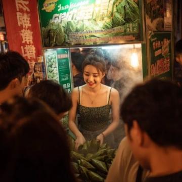 廣州員村街頭興起北方美食鍋盔：探尋其背后故事與魅力