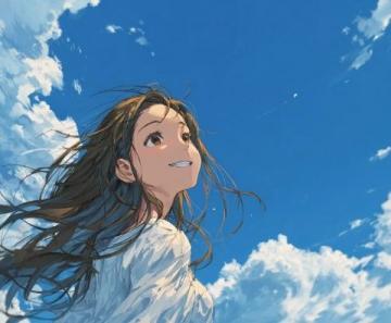 我終于在一小時前看完了整部去有風的地方