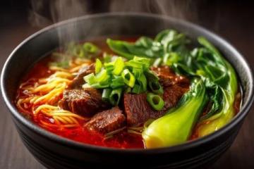 鄭州美食豐富多樣，有燴面、胡辣湯等面食，黃河大鯉魚、汴京烤鴨等肉類菜品