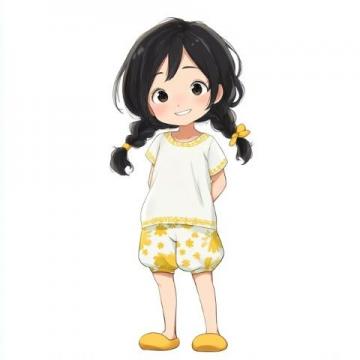 2025夏日新款女童時尚套裝:6-12歲純真甜美潮流搭配