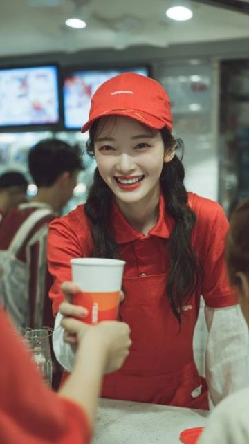 外賣小哥取單時(shí)目睹女店員在制作奶茶時(shí)哭泣