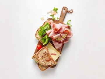 孩子最愛微酸火腿肉松面包，餡多味美！