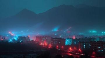 告別了中國東方第一村防川村，天色已晚，就在琿春市住宿一晚