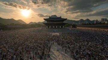 五一假期前夕，中日韓游客齊聚大地