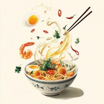 生命不長，煮面也是藝術