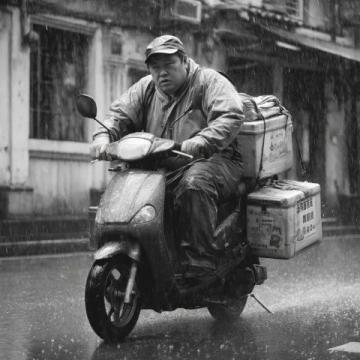 風(fēng)雨無(wú)阻的外賣小哥:背后的辛酸與堅(jiān)持