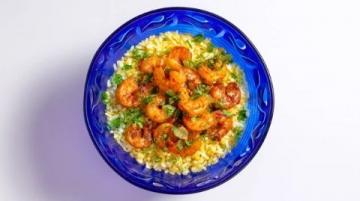 油爆蝦美食(油爆蝦的做法)