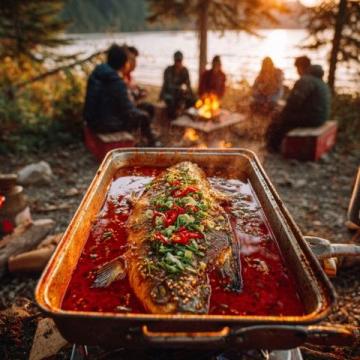 隱秘山水美食地，垂釣捕蝦享時光師傅70年代料理！