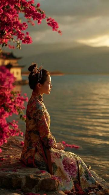 云端之藍：瀘沽湖畔的旅行回憶