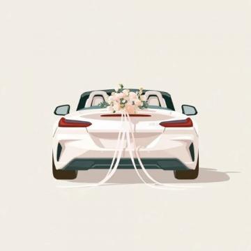 擁有深藍S07后，上午參加朋友婚禮，開個婚車