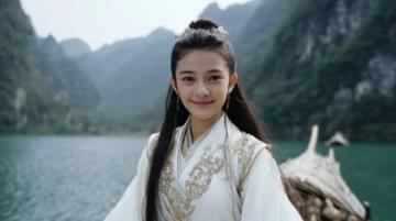 一名伊朗美女網紅在游覽桂林后，感慨萬千的落淚了