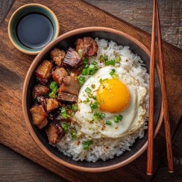 簡單好吃的臘肉燜飯