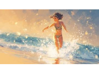 夏日暢游海浪間，悠享濤聲共鳴時