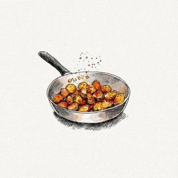 土豆的三種做法:香脆、奶白、咸味