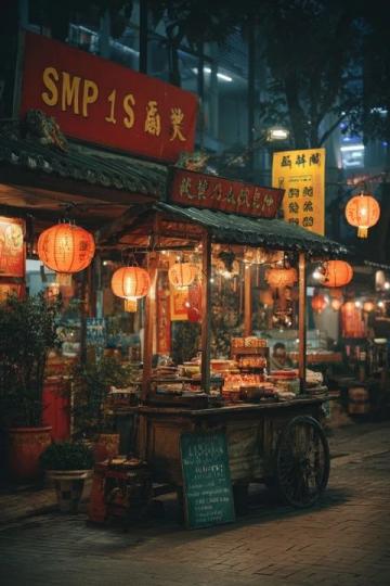 深夜里的珠村大排檔:CBD胃囊的溫暖救贖 Station