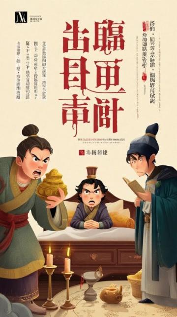 吉祥如意橘生福臨海報