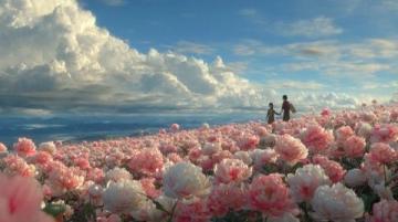 春天里的甜蜜:夫妻共賞花海故事