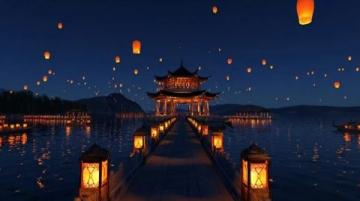 雪鄉(xiāng)夜色美醉了原創(chuàng)圖文