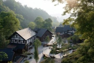 高黎貢山腳下，四休溫泉酒店靜謐藏匿于半山腰