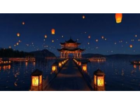 雪鄉夜色美醉了原創圖文