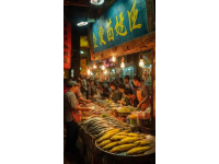 在南京南站候車時，發現二樓有賣鹽水鴨的，就想買他一只，晚上回到家做下酒菜