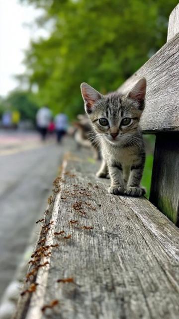 如今街頭巷尾處處可見流浪貓的身影