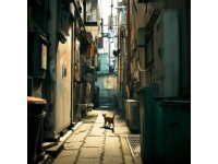 如今街頭巷尾處處可見流浪貓的身影