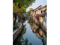 江南水鄉的古鎮，香脆又熱鬧