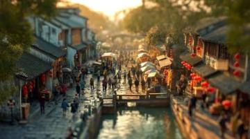 國慶長假蘇州游水鄉韻味與人潮交織