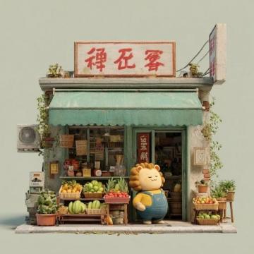 吳克群百色果攤記