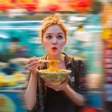 給大家分享一個全國旅游城市里迅速找到物美價廉又美味美食技巧