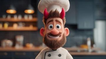 如何制作古風Q版動畫人物烹飪場景教程