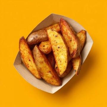 空氣炸鍋燒爆的烤土豆