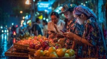 在石林避暑期間，我抽時間去昆明游玩了兩日,返程途中，我前往了心心念念的斗南花市